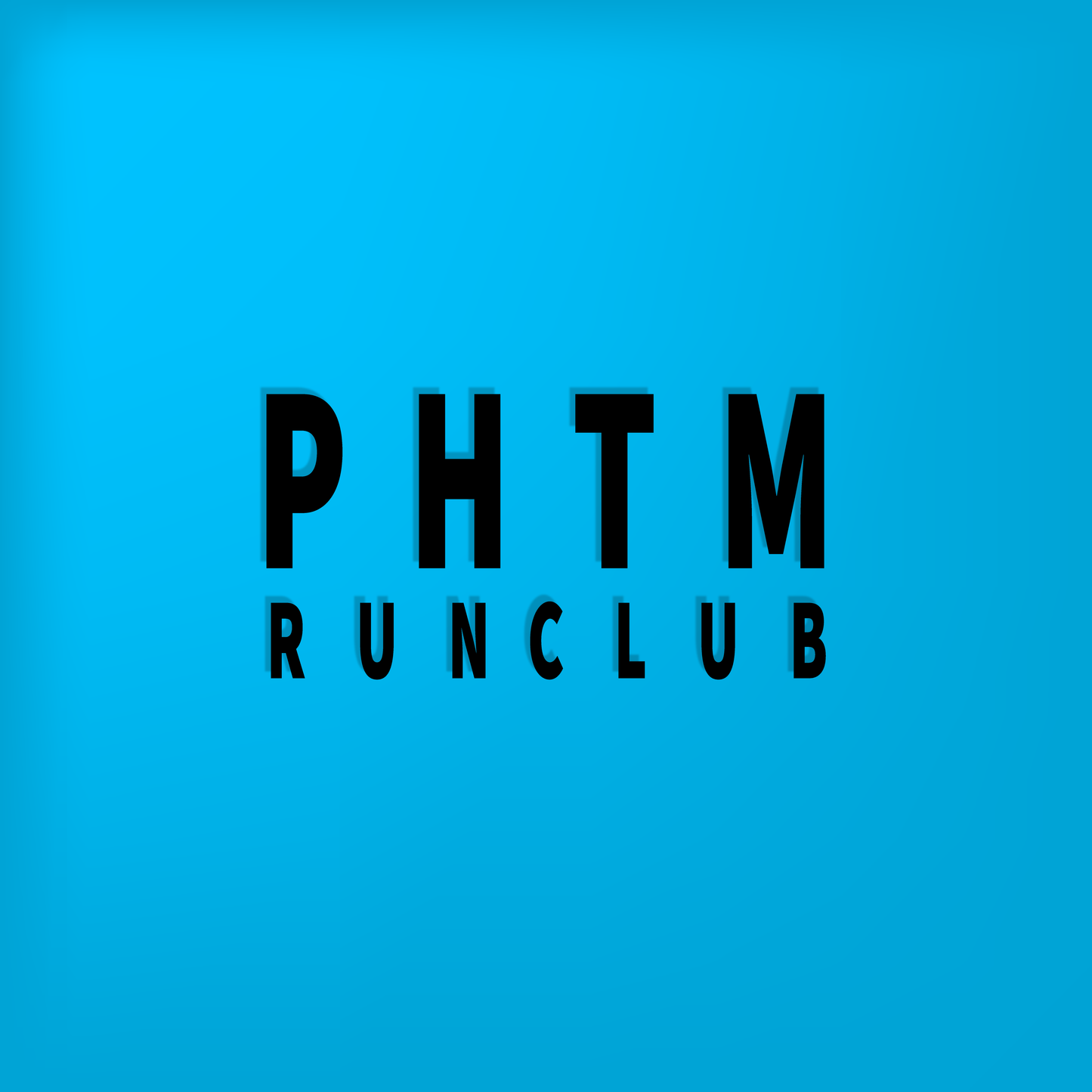 Run Club - Active Tank Top - Atomic Blue
