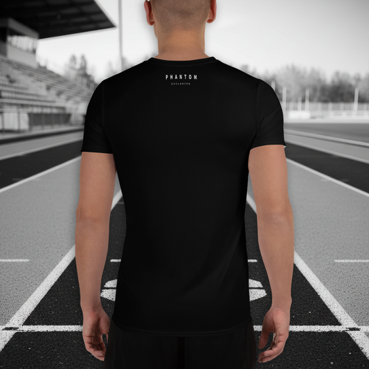 Run Club Athletic T Shirt - Black