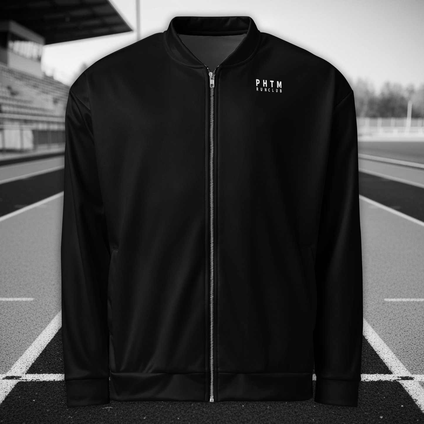 Run Club - Premium Performance Jacket - Black