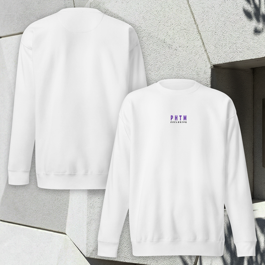 Limited Edition - Acronym Design Cotton Jumper