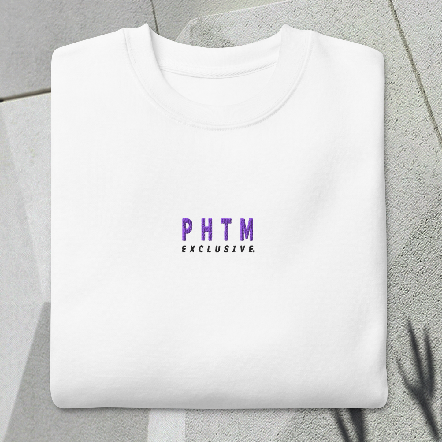 Limited Edition - Acronym Design Cotton Jumper