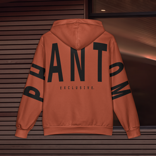 Oversized Cotton Hoodie - Autumn Clay