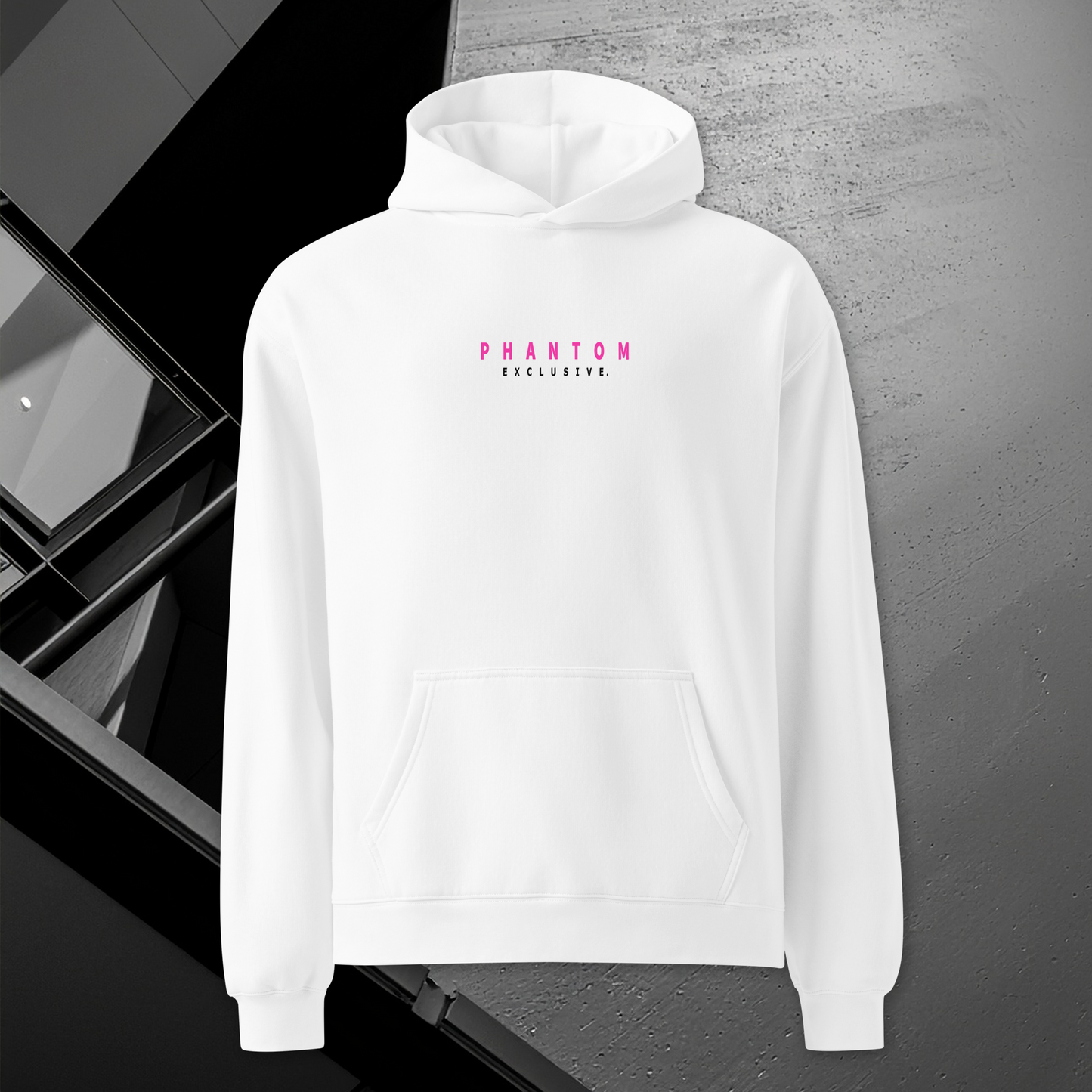 Oversized 1 Year Anniversary Hoodie - White