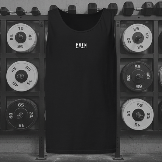 Heavyweight Fitted Tank Top - Black