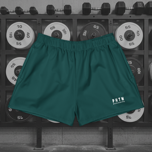 Athletic Performance Shorts - Pine Green