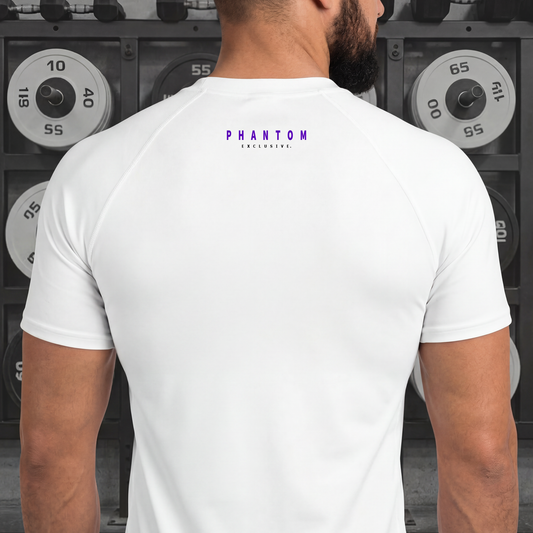 Limited Edition Muscle Fit Gym Top - White