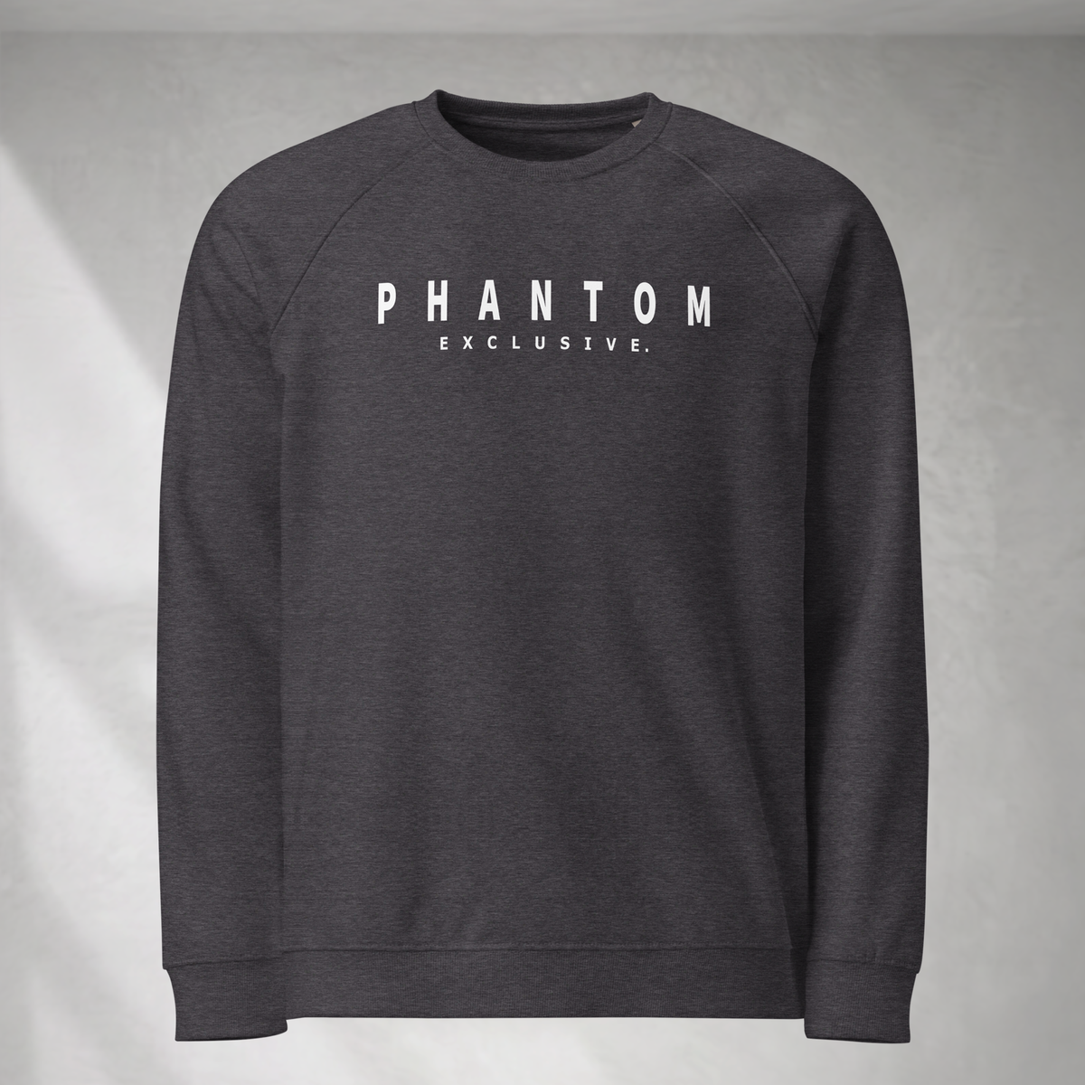 Heavyweight Cotton Blend Jumper - Grey