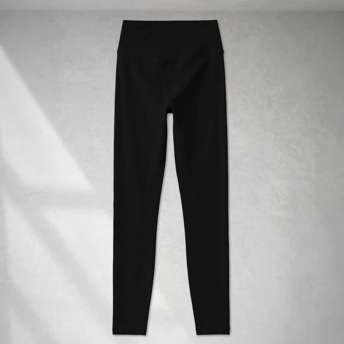 Women’s Cross Waist Seamless Leggings - Black