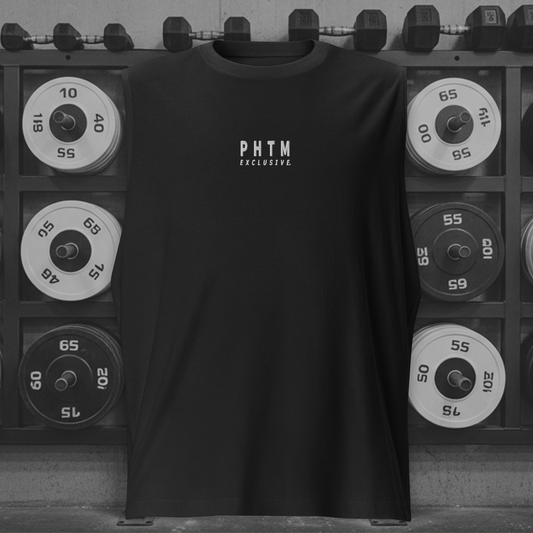 Muscle Fit Tank Top - Embroidery Acronym Design