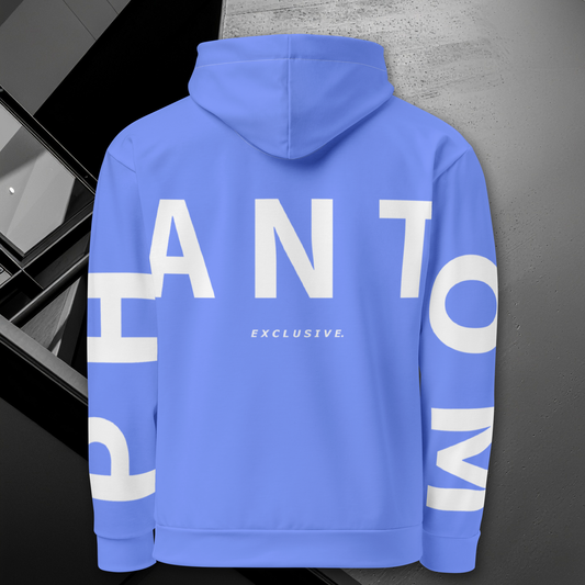 Women's - Premium Cotton Hoodie - Baby Blue