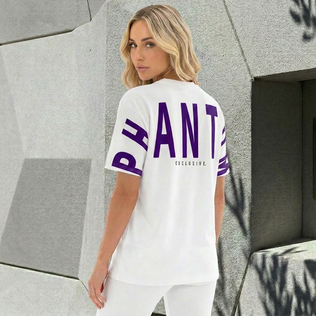 Women's - Limited Edition - Oversized Large Text T Shirt
