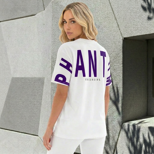 Women's - Limited Edition - Oversized Large Text T Shirt
