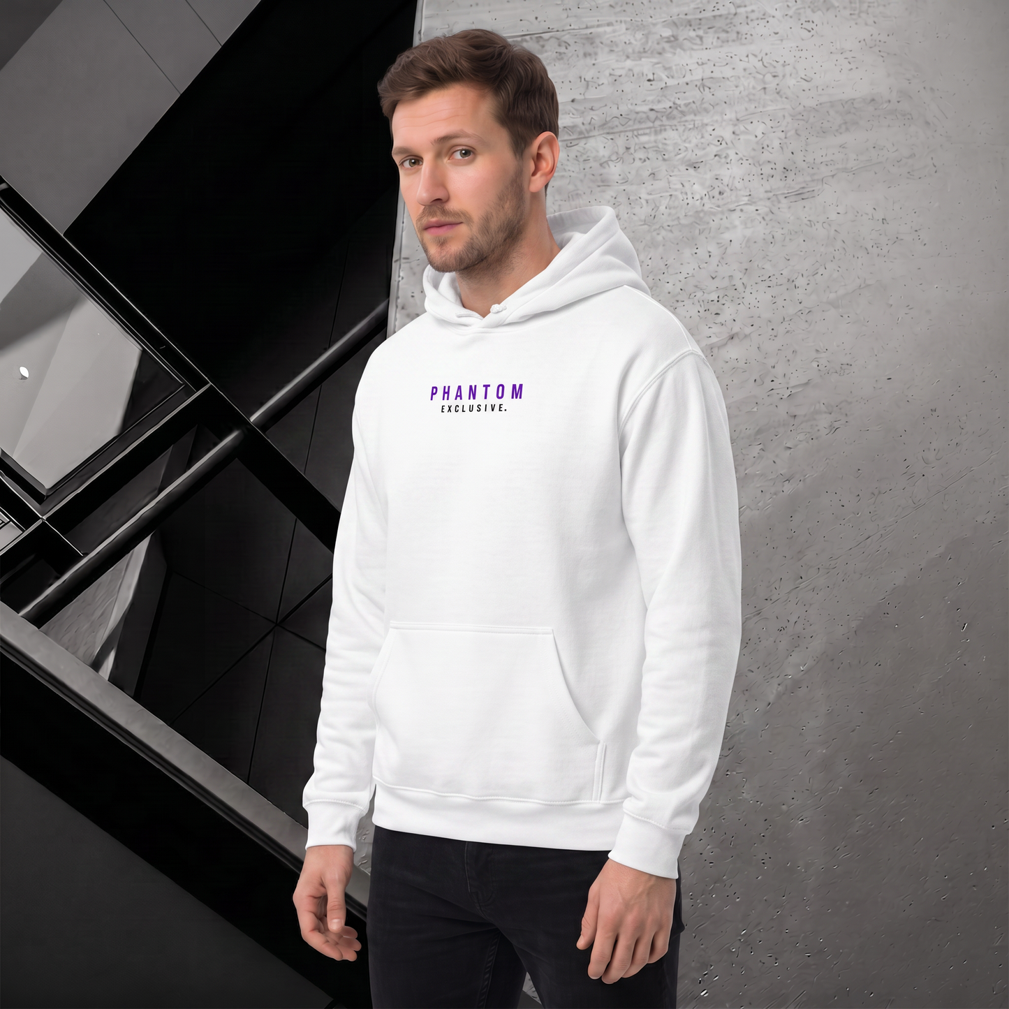 Oversized 1 Year Anniversary Hoodie - White