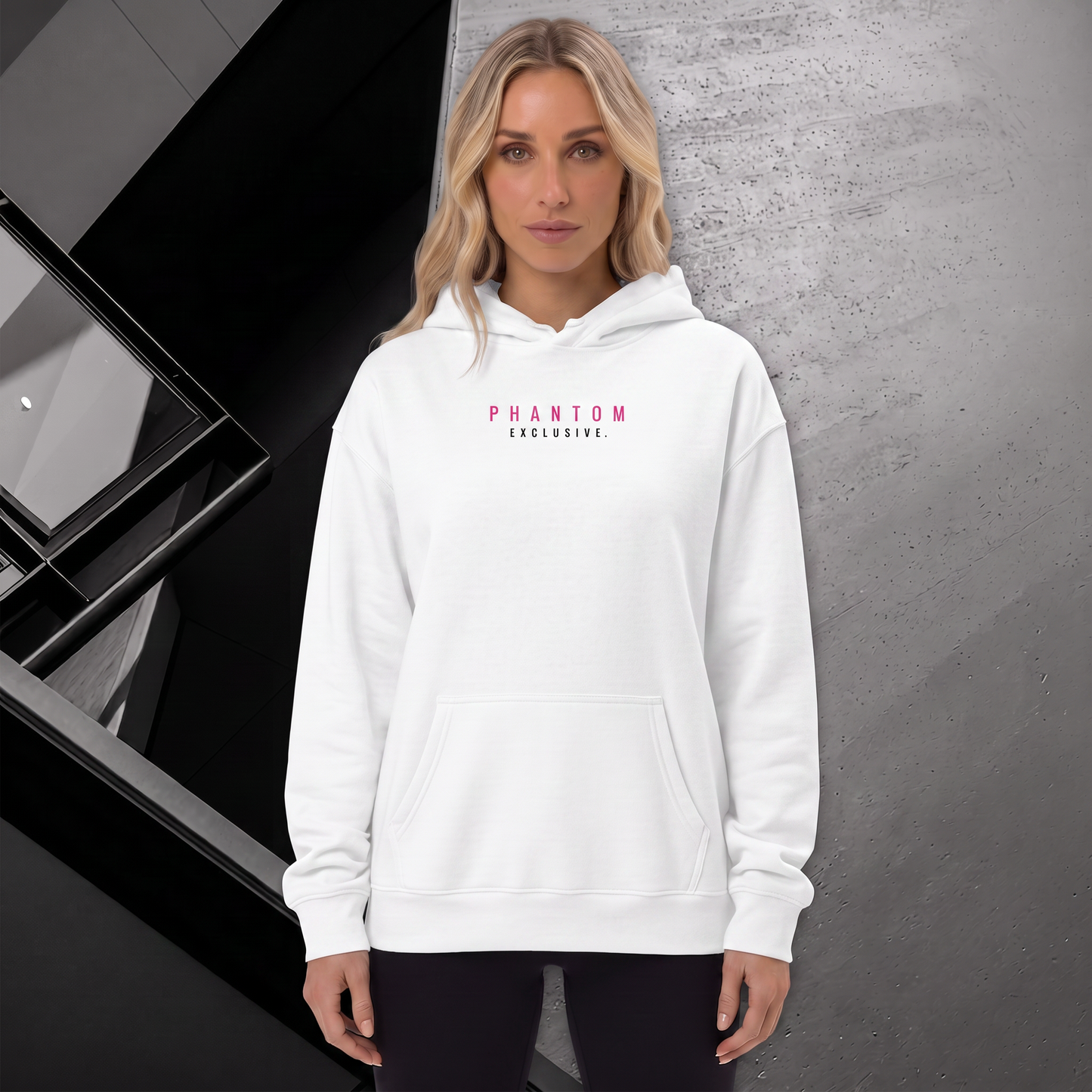 Oversized 1 Year Anniversary Hoodie - White