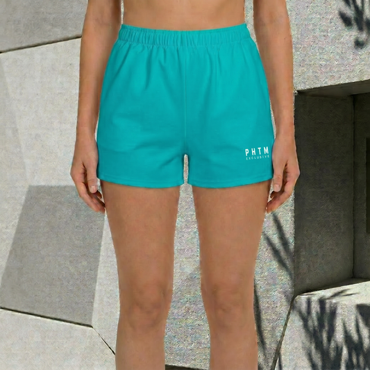 Womens Premium Cotton Shorts - Iris Blue