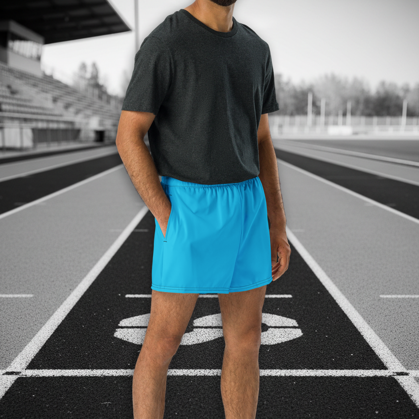 Run Club Running Shorts - Atomic Blue