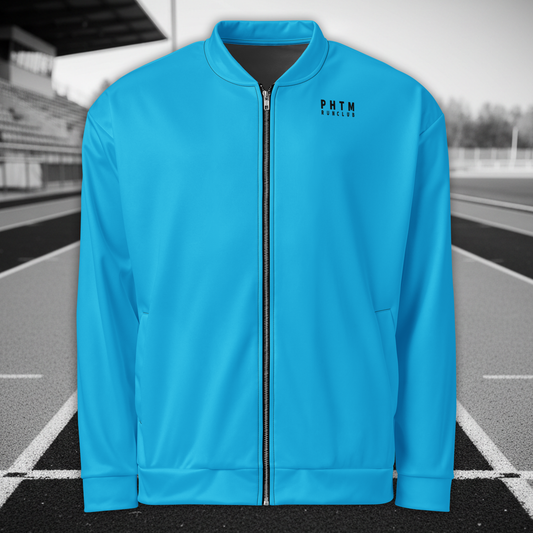 Run Club - Premium Performance Jacket - Atomic Blue