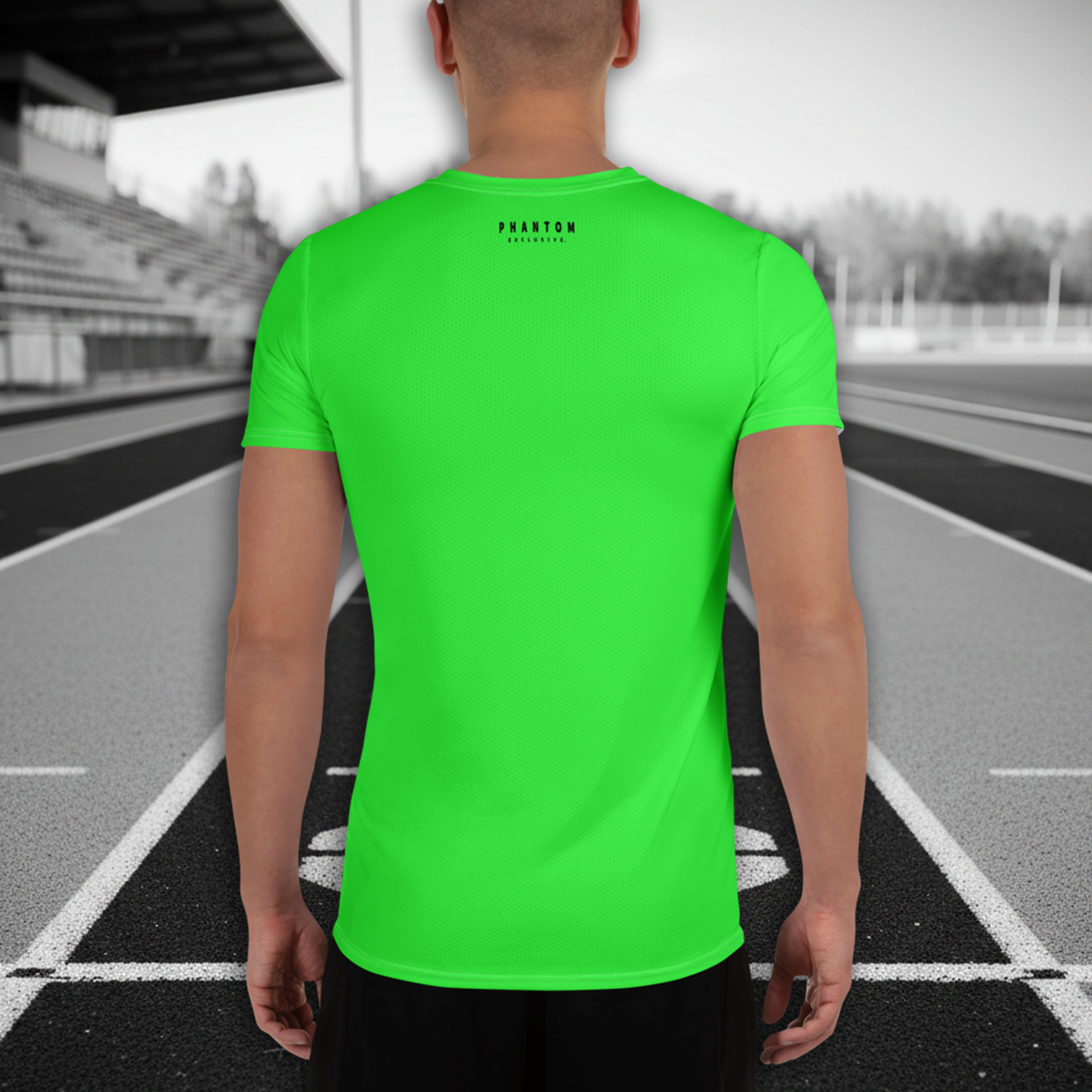 Run Club - Performance T Shirt - Neon Green