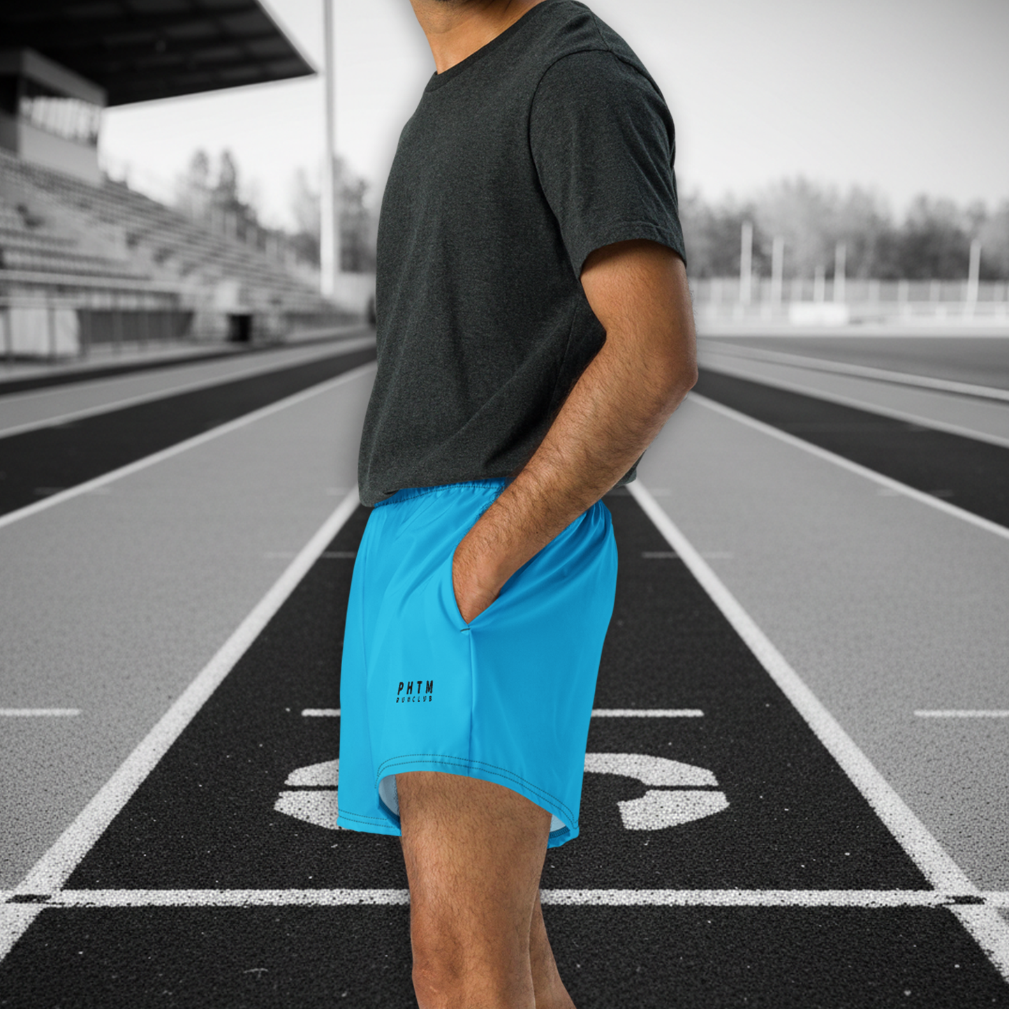Run Club Running Shorts - Atomic Blue