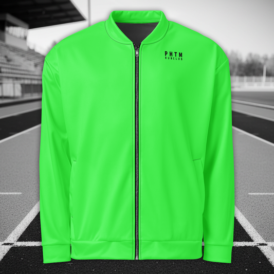 Run Club - Premium Performance Jacket - Neon Green