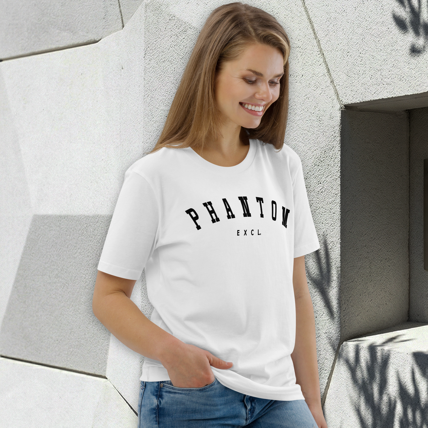 Women's - Varsity Top - White, Black text