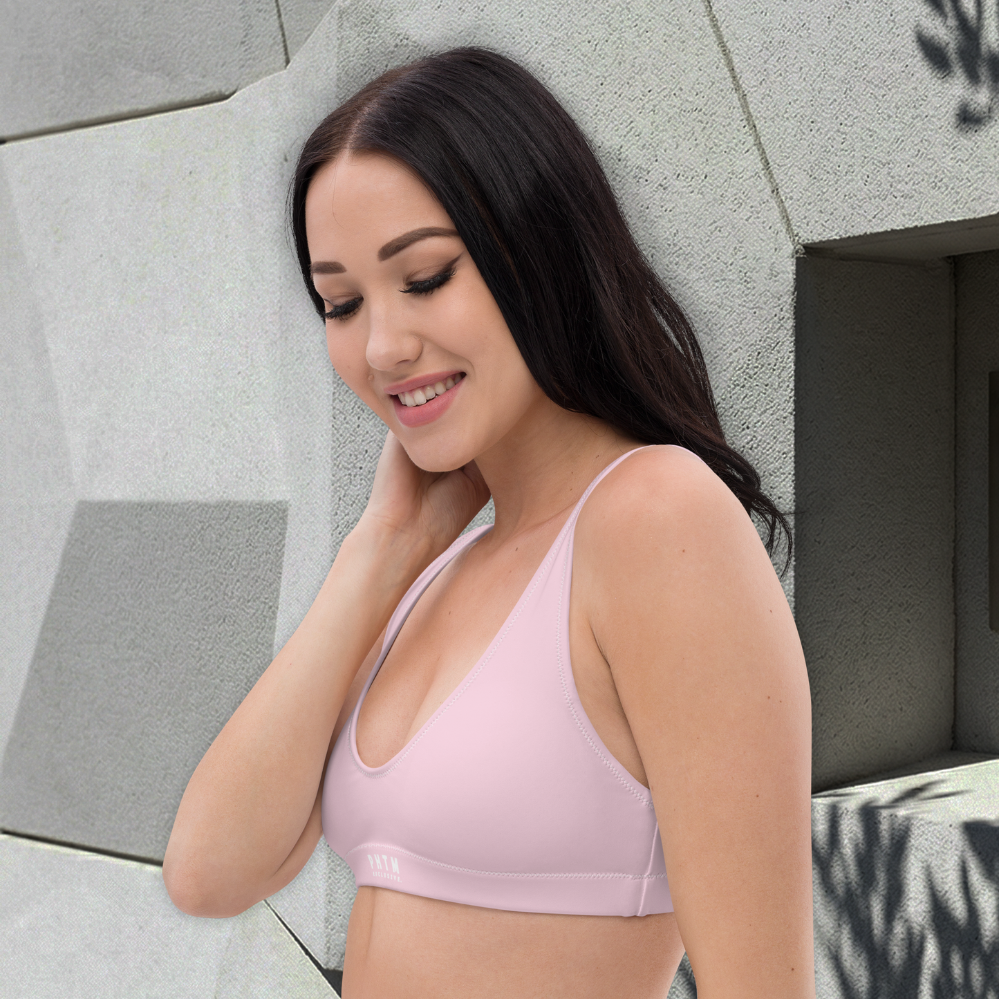 Premium Sports Bra - Light Pink