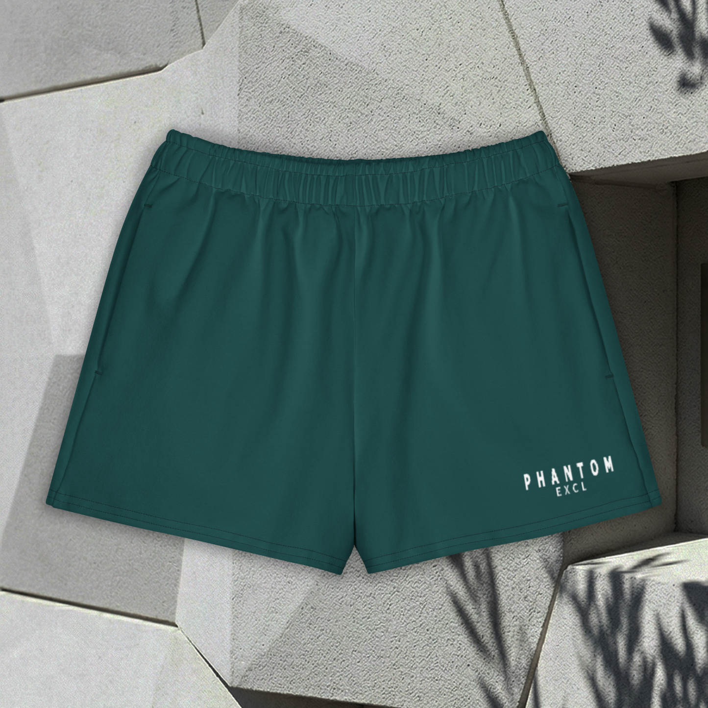 Premium Cotton Shorts - Short Length Pine Green