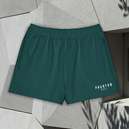 Premium Cotton Shorts - Short Length Pine Green