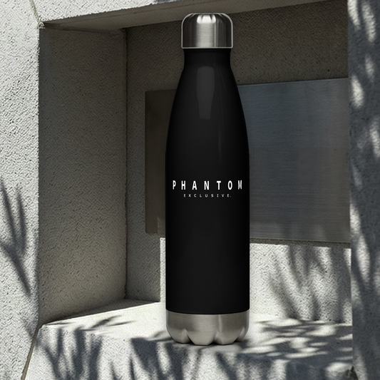 Stainless steel water bottle - Black