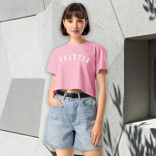 Women’s Summer Cop Top - Pink - White Text