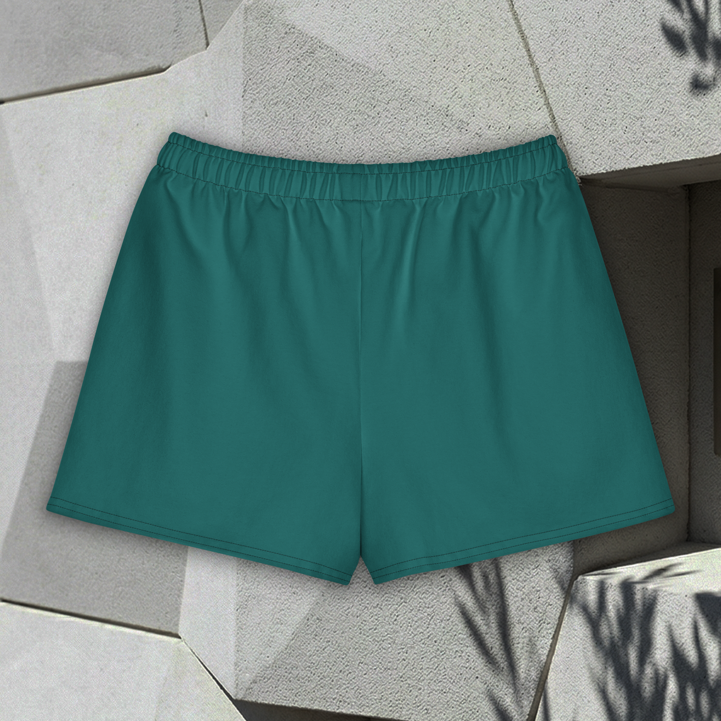 Womens Premium Cotton Shorts - Pine Green