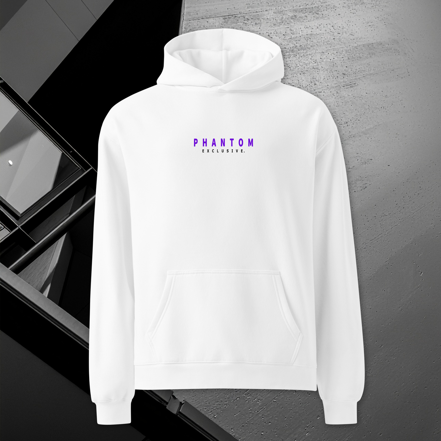 Oversized 1 Year Anniversary Hoodie - White