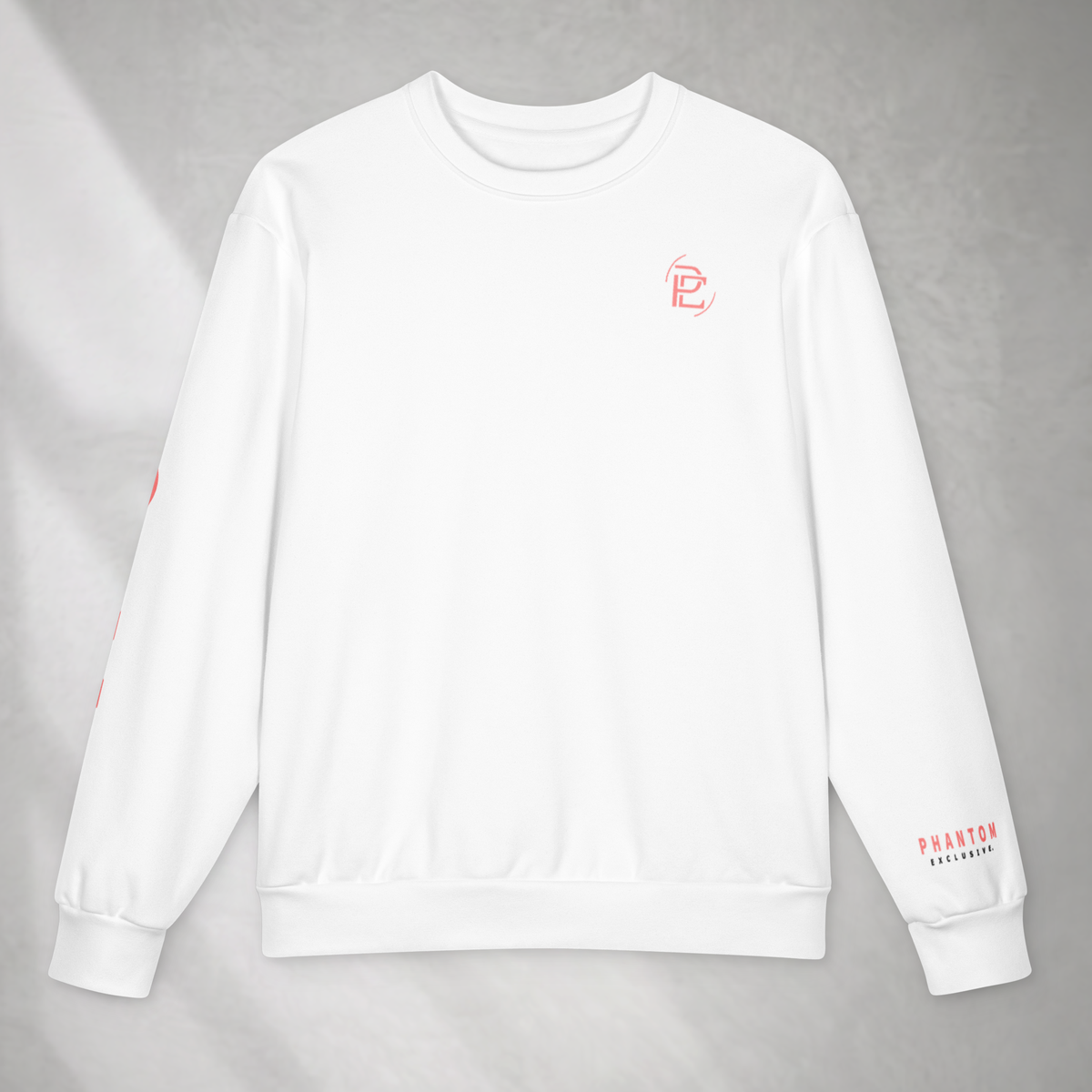 Large Text Oversized Jumper - Pigment Pink