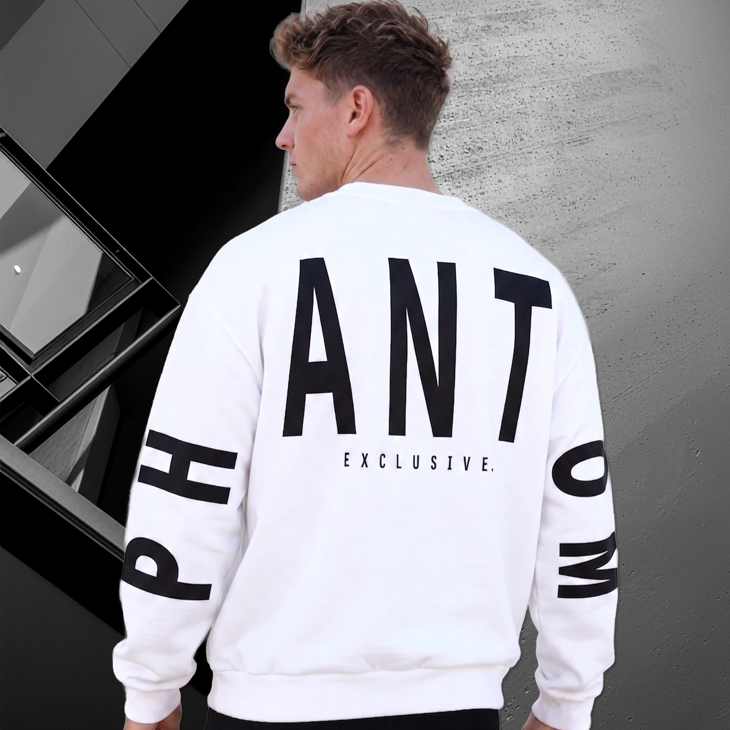 Large Text Oversized Jumper
