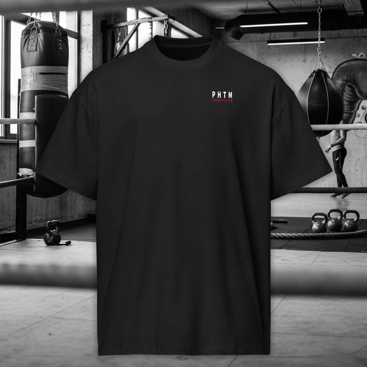 Mens - Oversized Fight Club Mascot T Shirt