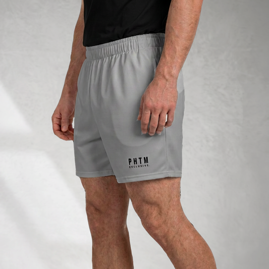 Athletic Short Length Shorts - Grey