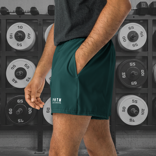Athletic Performance Shorts - Pine Green