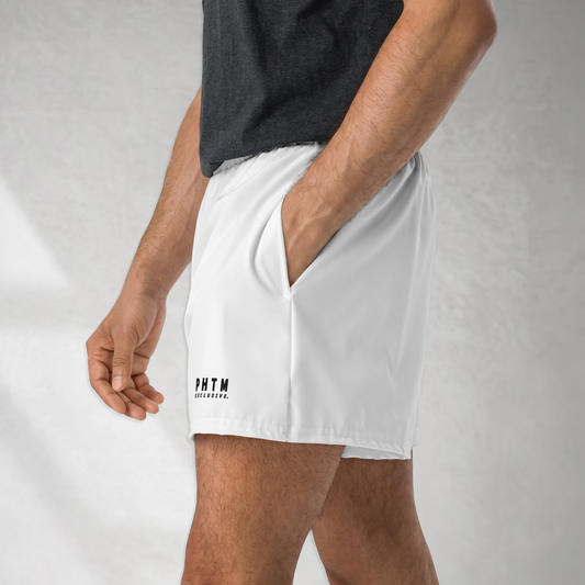 Athletic Short Length Shorts - Black Text