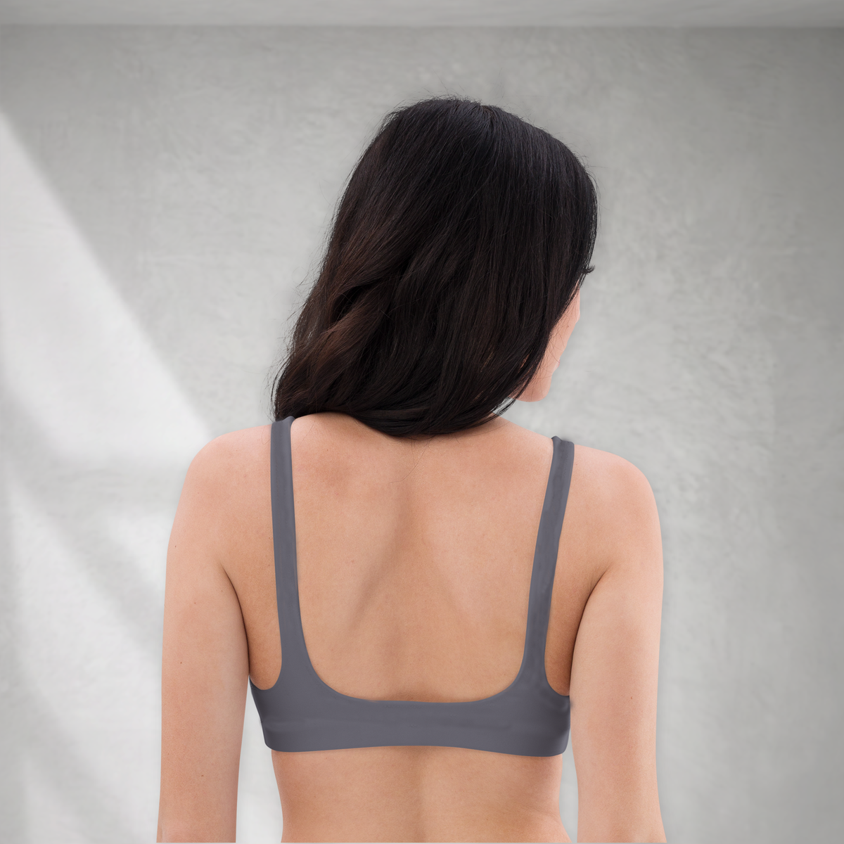 Premium Sports Bra - Charcoal