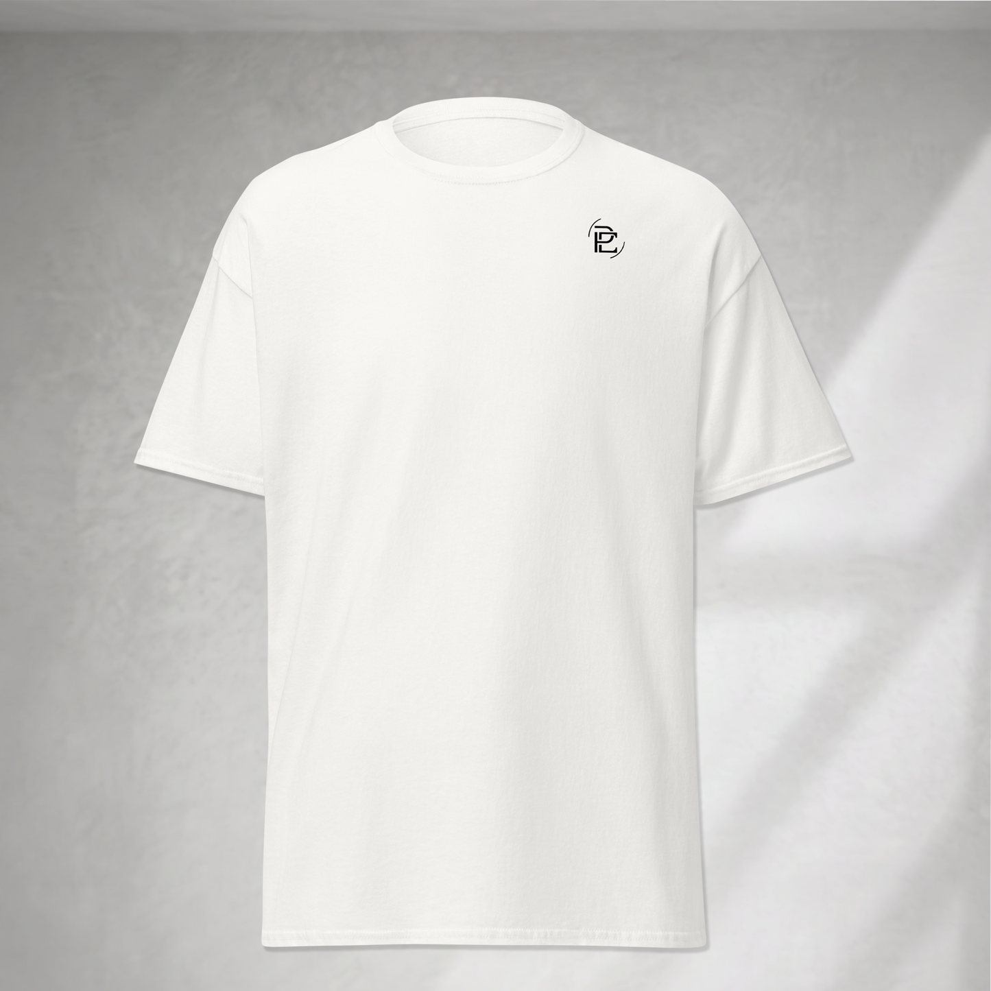 Merged Logo Premium T Shirt - White