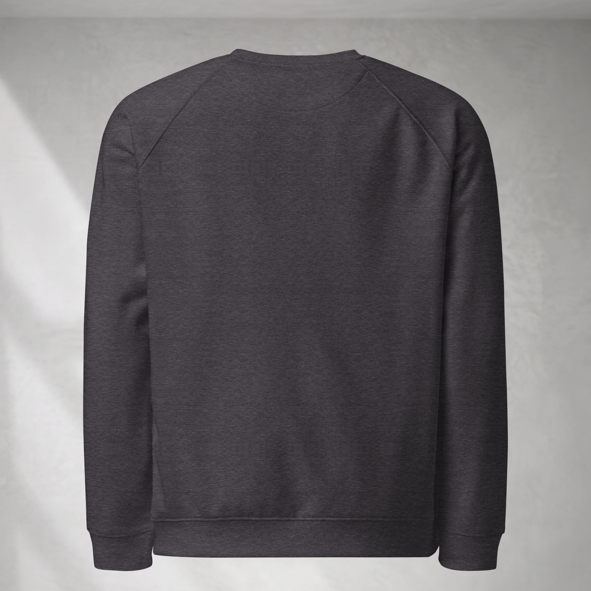 Heavyweight Cotton Blend Jumper - Grey