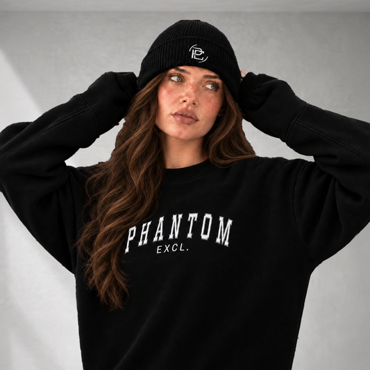 Organic Cotton Beanie - Black
