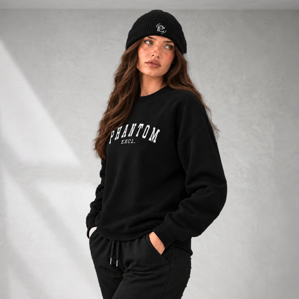Organic Cotton Beanie - Black