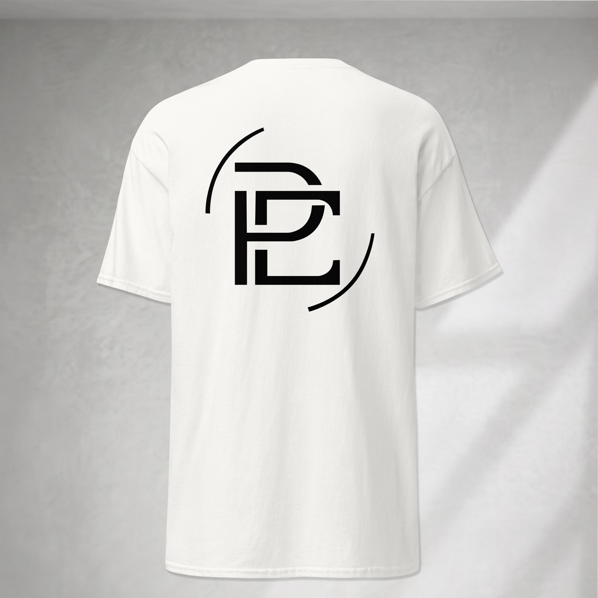 Merged Logo Premium T Shirt - White