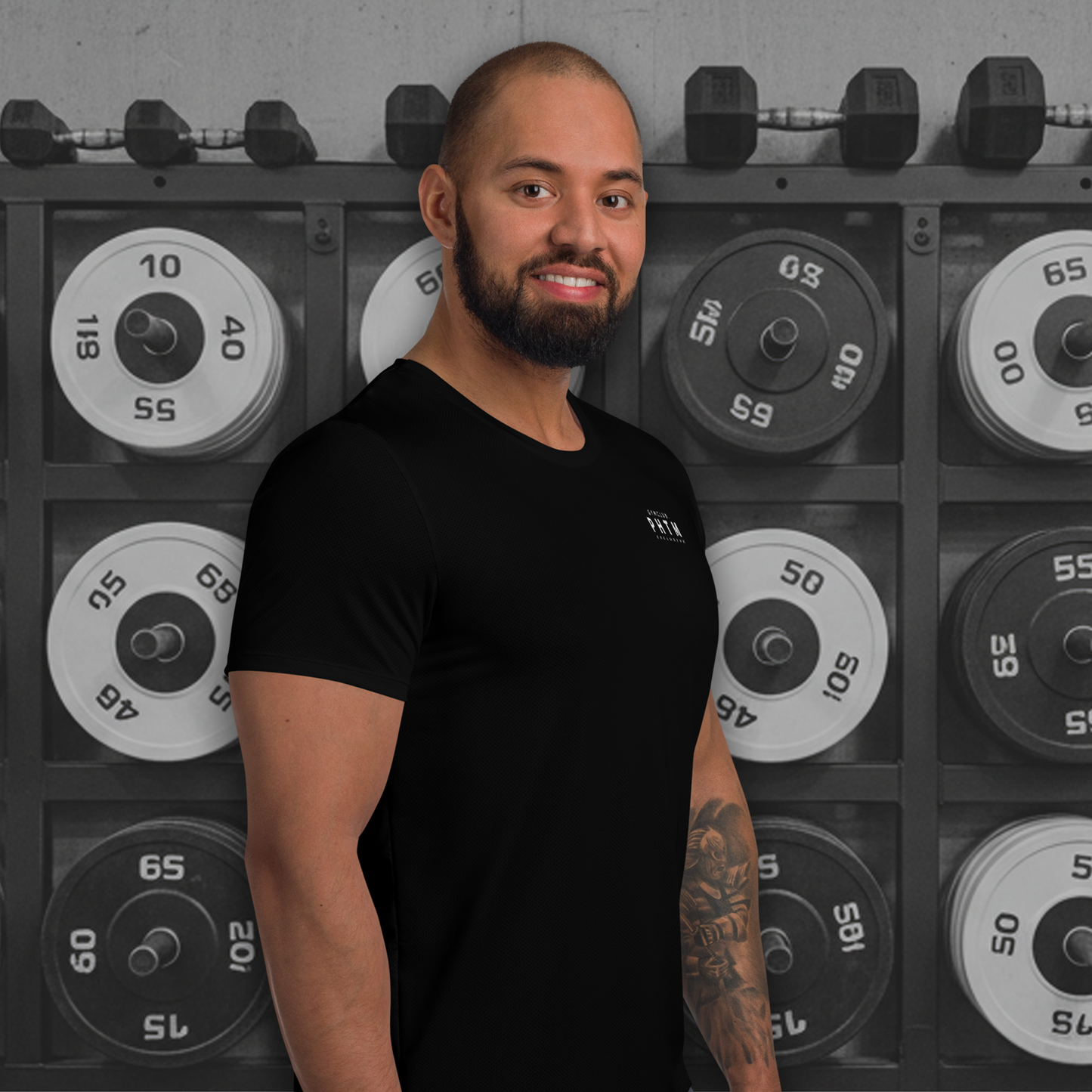 Muscle Fit Breathable Muscle Fit T Shirt - Gym Club