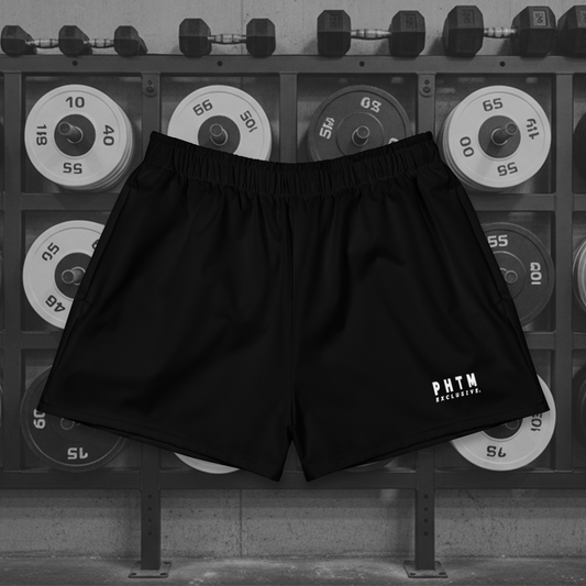 Athletic Short Length Shorts - Black