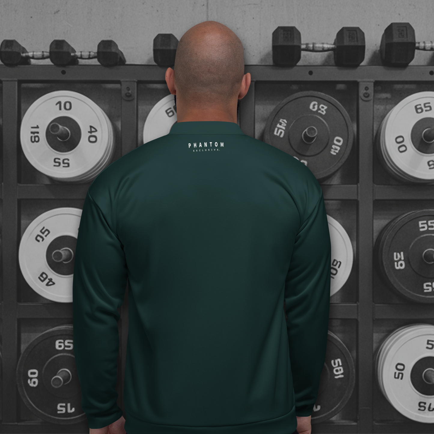 Premium Active Gym Club Jacket - Pine Green