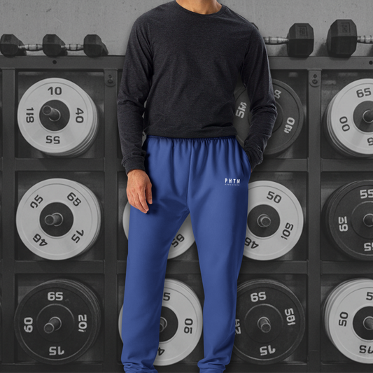 Men's Premium Active Joggers - Active Blue