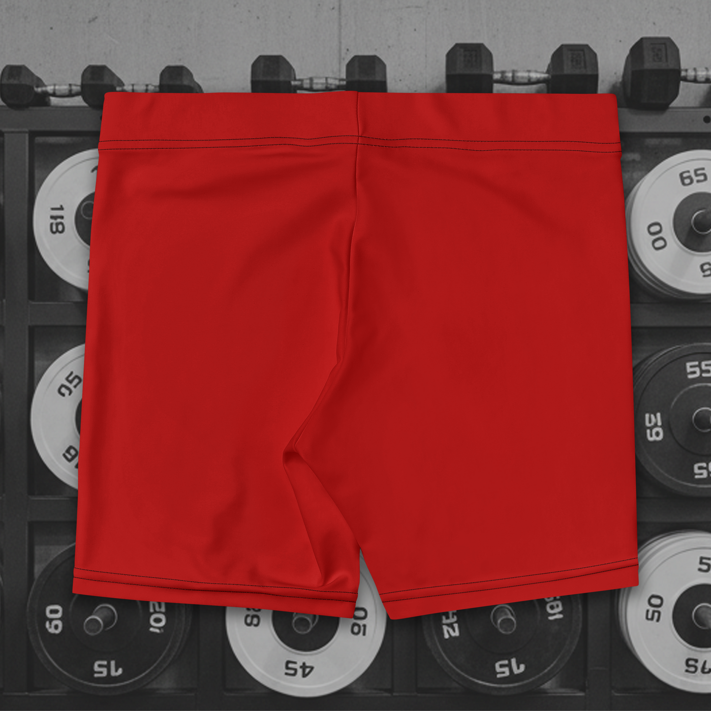 Premium Legging Shorts - Jet Red