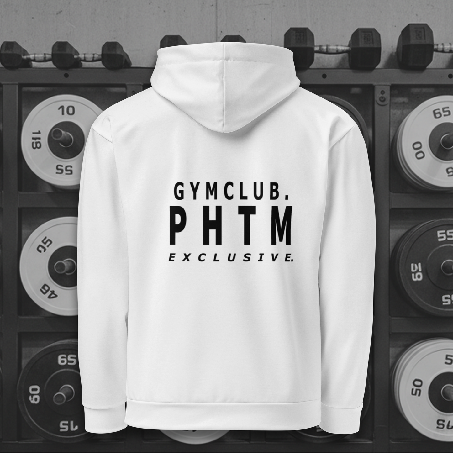 Premium Oversized Gym Club Hoodie - (XL Sizes)